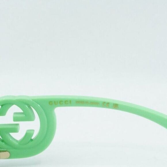 NEWEST GUCCI GG1325S 004 GREEN SUNGLASSES - Picture 9 of 13